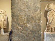 In the museum this tablet detailed a record of expenses involved in construction, and other accounting matters