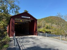 One of only 3 remaining covered bridges in CT. 
