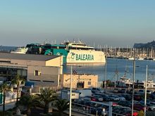 Ferry to Balearics--two-hours to Ibiza, four-plus to Mallorca