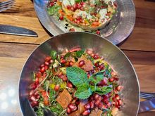 Cold Mezze selections at Damas