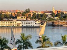 The view from our balcony 