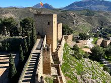 fortifications at Alcazaba de Antequera