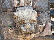 Some interesting detail at the Temple of Quetzalcoatl