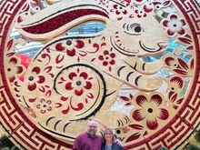 Me, Mrs Z and a chinease rabbit.