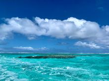 En route to a snorkeling site