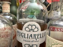 The alcohol selection is vast; I'd never seem a liquor made from olives!!