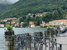 Along the Menaggio waterfront