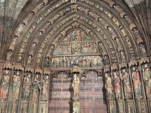 The stunning portico