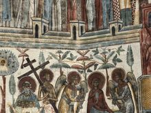 Close up detail of the Last Judgement