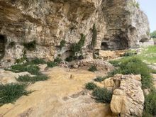 The 14th century tower is currently not accessible, but we were able to walk through the grottoes and caves where prisoners were one held.