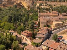 The medieval town of Segovia 