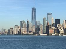 Manhattan view over water