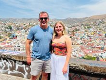 Climbed a million stairs to the top of the city. 