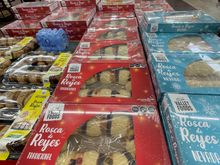 Here are stacks of them at the big Sorianna that we shop at, more on that later.  I'm not sure what happens tomorrow?  I'm guessing big mark downs.