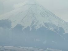 The elusive Mount Fuji