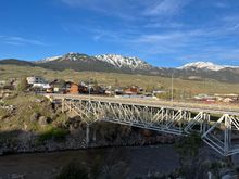 The view from our Gardiner hotel room.