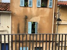 This view is taken from the neighborhood playground