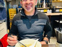 Michelin star ramen place near our hotel. Very small and casual. Also, delicious!