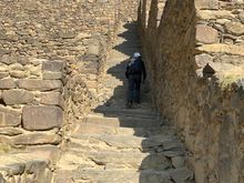 Up we went the climb!