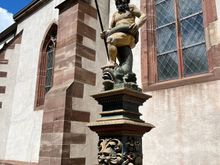 Neptune fountain