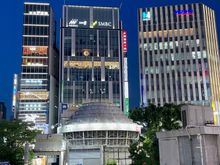 Big buildings in Shinjuku.  There are also a lot of 5 star hotels here.