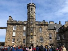 The Royal Palace where the Scottish crown jewels are housed