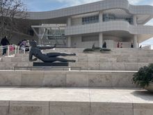 Entrance to the Getty Museum