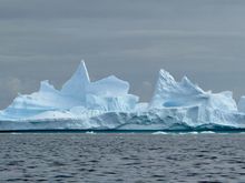 The icebergs came in all shapes and sizes, but this one was the most jagged I saw during the trip.