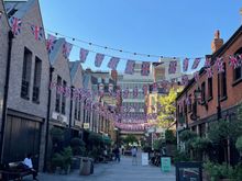 Pavilion Road early Saturday morning 