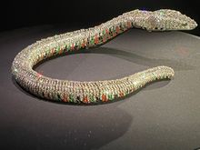 Terrible photo of an impressive necklace 