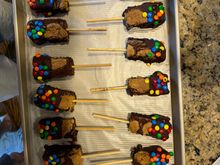 Ok I already sampled one…. Someone had to make sure they were edible!!!!!