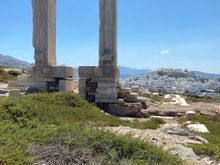 The Portara, the gate to Temple of Apollo