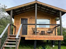 Our cabin at Sheep Mountain Lodge