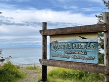 Anchor Point, AK. "North America's most westerly highway point"