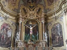 Altar in San Vitali Church