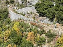 The Vradeto Steps - it's only 350 meters to the top!