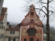 Red building

