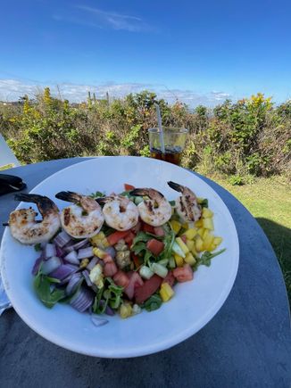 I love this salad. “Summer Shrimp Salad”