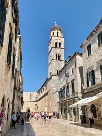 The main street 