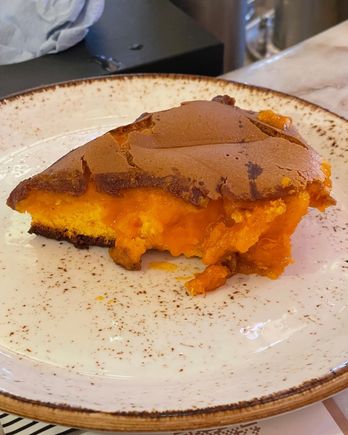 The best pão-de-ló de Ovar of our whole trip, from JNĈQUOI in Lisbon