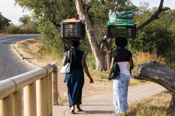 Look ma, no hands! (Victoria Falls, Zimbabwe)