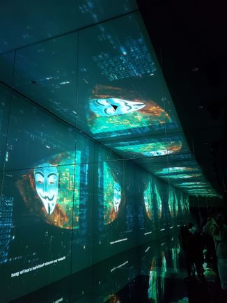 Infinity Room at the Spy Museum