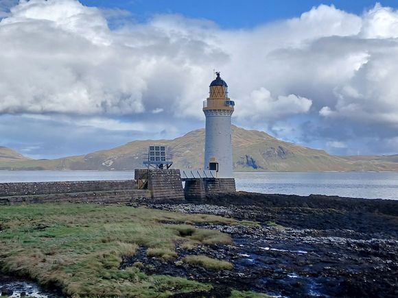 At the lighthouse (not open to visits)