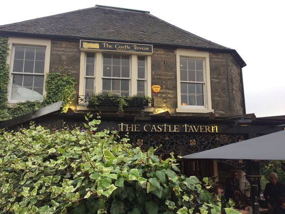 The Castle Tavern - where I had haggis and we also drank Orkney ale .
