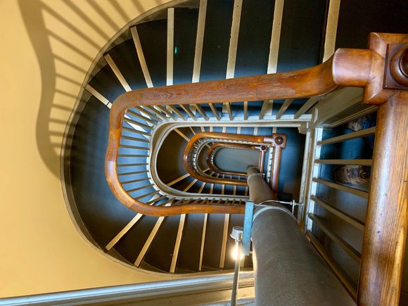  View from the second floor of the mansion. 