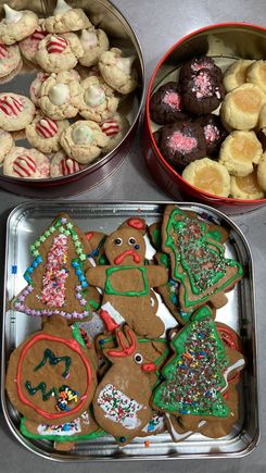 Not as many as AGM but here's our cookie stash