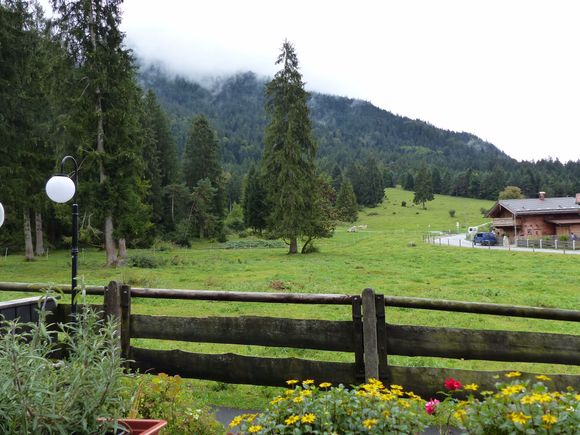 View from restaurant