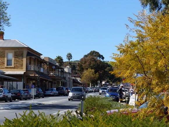 Willunga main street 