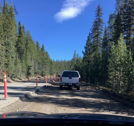 Roads are a mess!  It will be better in another year.  