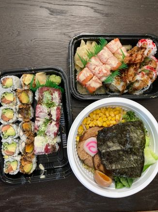 Takeout from ramen place 